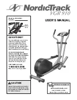 Preview for 1 page of NordicTrack NTEL05900 User Manual