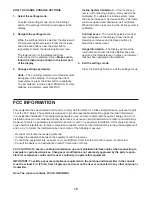 Preview for 19 page of NordicTrack NTEL99416.0 User Manual