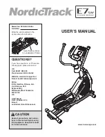 NordicTrack NTEVEL79908.4 User Manual preview