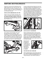 Preview for 23 page of NordicTrack NTEVEX99830 (German) Bedienungsanleitung