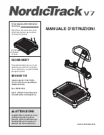 Preview for 1 page of NordicTrack NTEVVB14808.0 (Italian) Manuale D'Istruzioni