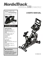 NordicTrack NTEX03121-INT.1 User Manual preview