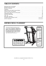 Preview for 2 page of NordicTrack NTL08010.0 User Manual