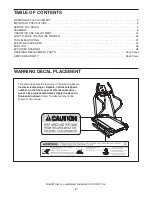 Preview for 2 page of NordicTrack NTL15008.1 User Manual