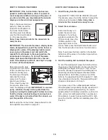 Preview for 15 page of NordicTrack NTL15909.0 User Manual