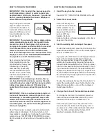 Preview for 15 page of NordicTrack NTL17008.0 User Manual