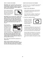 Preview for 16 page of NordicTrack NTL17010.0 User Manual