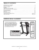 Preview for 2 page of NordicTrack NTL60010.0 Manual