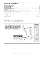 Preview for 2 page of NordicTrack NTL60011.0 User Manual