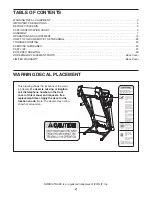 Preview for 2 page of NordicTrack NTL60011.3 User Manual