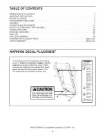 Preview for 2 page of NordicTrack NTL61011.0 User Manual