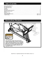 Preview for 2 page of NordicTrack NTSA03990 User Manual