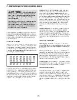 Preview for 25 page of NordicTrack NTSY14016.0 User Manual