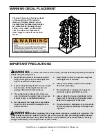 Preview for 2 page of NordicTrack NTW00730 User Manual