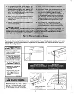 Preview for 4 page of NordicTrack Powertread 6.0 Manual