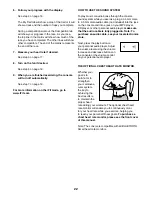 Preview for 22 page of NordicTrack R 65 NTEVEX79915.0 User Manual