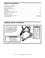 Preview for 2 page of NordicTrack Revitaliz 831.14895.1 User Manual