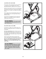 Preview for 14 page of NordicTrack Revitaliz 831.14895.1 User Manual