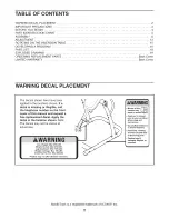 Preview for 2 page of NordicTrack Revitalize 831.14895.0 User Manual