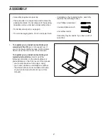 Preview for 7 page of NordicTrack S10i User Manual