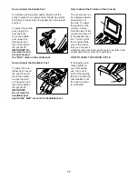 Preview for 17 page of NordicTrack S10i User Manual