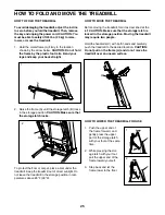 Preview for 25 page of NordicTrack S25i User Manual