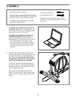 Preview for 5 page of NordicTrack spacesaver se 9i User Manual