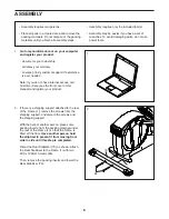 Предварительный просмотр 6 страницы NordicTrack SpaceSaver SE5i User Manual