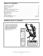 Preview for 2 page of NordicTrack T14.0 NETL12710.2 User Manual