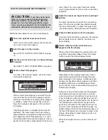 Preview for 22 page of NordicTrack TREADMILL NTL14905.3 User Manual