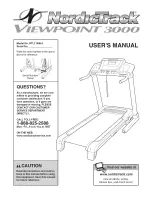 NordicTrack Viewpoint 3000 NTL11806.0 User Manual preview