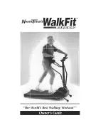 NordicTrack WalkFit PRO Owner'S Manual предпросмотр