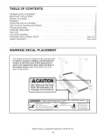 Preview for 2 page of NordicTrack X7i Incline Trainer User Manual