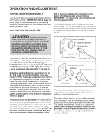 Preview for 13 page of NordicTrack X7i Incline Trainer User Manual