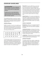 Preview for 29 page of NordicTrack X7i Incline Trainer User Manual