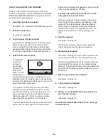 Preview for 22 page of NordicTrack X7i NETL24810.2 User Manual