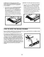 Preview for 29 page of NordicTrack X7i NETL24810.2 User Manual