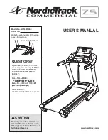 Preview for 1 page of NordicTrack ZS User Manual