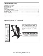 Preview for 2 page of NordicTrack ZS User Manual