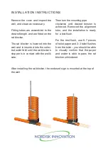 Preview for 3 page of Nordisk RAT BLOCKER TX11 Installation Manual