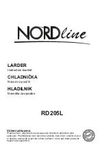 NORDline RD205L Instruction Booklet preview