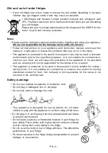 Предварительный просмотр 6 страницы NORDline RD250L Instruction Booklet