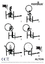 nordlux ALTON 47645001 Mounting Instruction предпросмотр