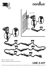 nordlux UNE 6-KIT Mounting Instruction preview