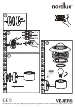 nordlux VEJERS Mounting Instruction предпросмотр