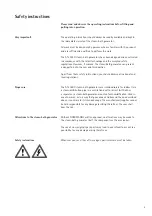 Preview for 3 page of Nordmann Engineering AT 3000 D Operating Instructions Manual