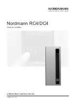 Nordmann DC4 Operating Instructions Manual предпросмотр