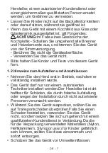 Предварительный просмотр 38 страницы Nordmende CSG63LPGWH User Manual