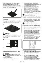 Предварительный просмотр 56 страницы Nordmende CSG63LPGWH User Manual