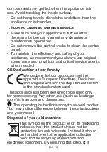 Preview for 10 page of Nordmende CSG92IX User Manual